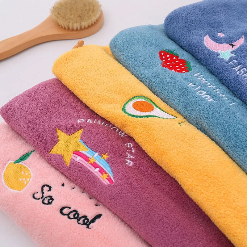 Microfiber Shower Cap Towel For Women