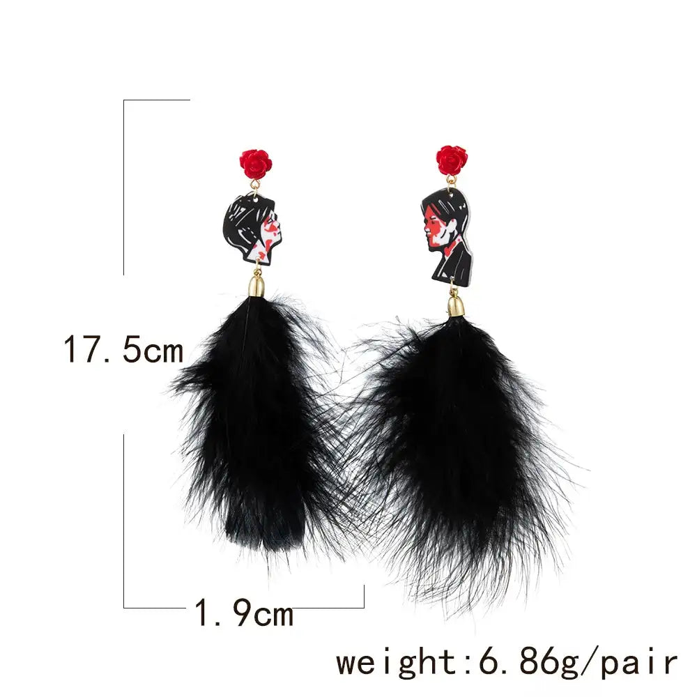 Couple Mismatch Earrings Women's Jewelry