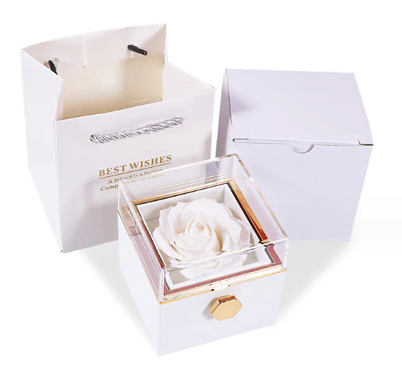 Adora Aura Eternal Rose Jewelry Box