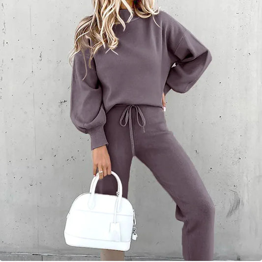 Casual Two-Piece Hoodie Set