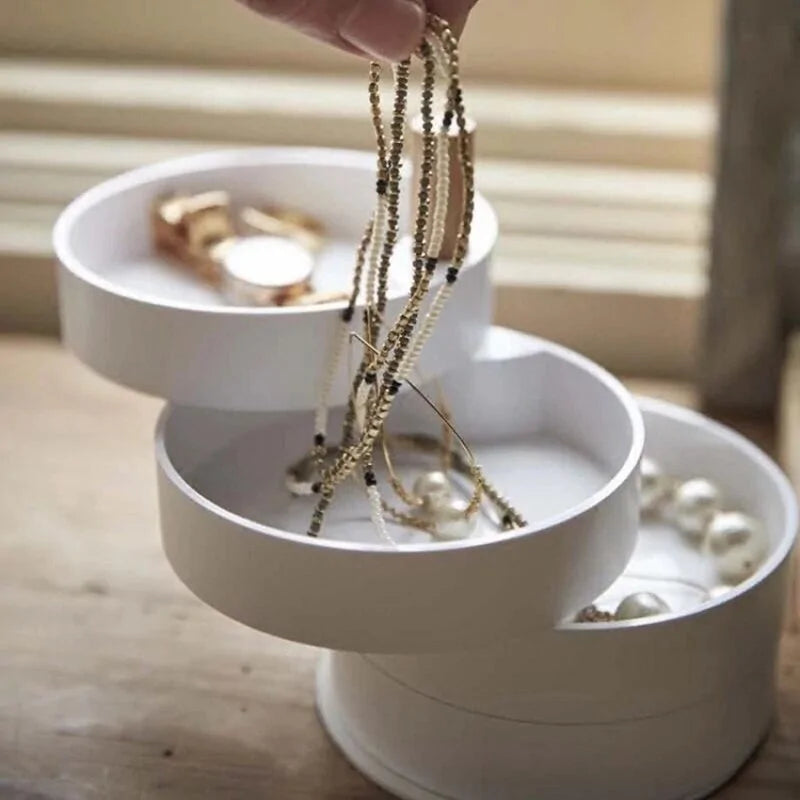 360 Rotating Jewelry Storage