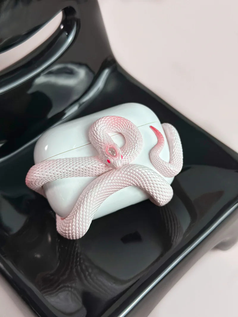 Snake 3D Wireless Earphone Case for AirPods Pro/Pro 2