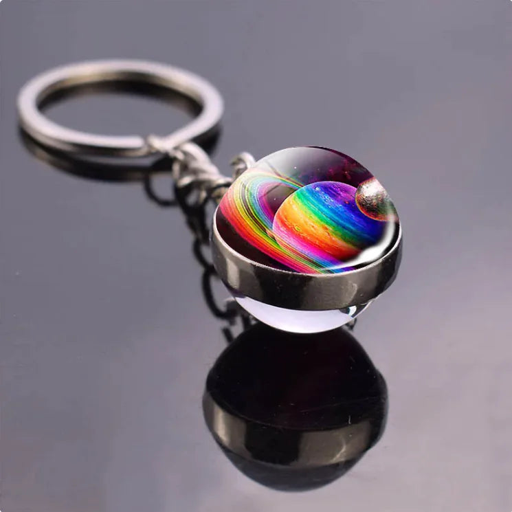 Solar System Planet Key Ring