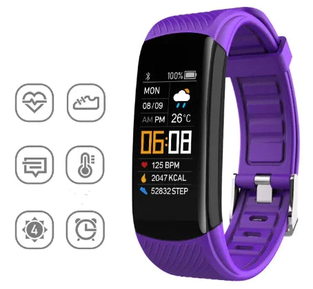 Silicone Pedometer Bracelet