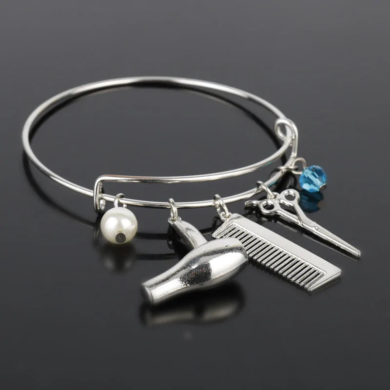 Creative Jewelry Barber Shop Bangles