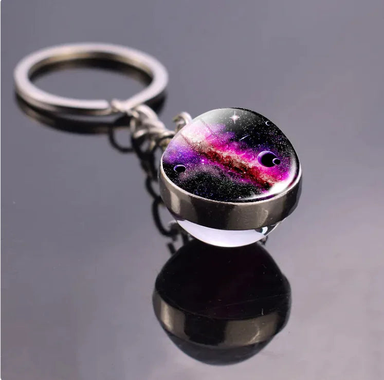 Solar System Planet Key Ring