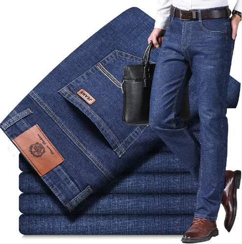 Men's Loose Fit Straight-Leg Jeans