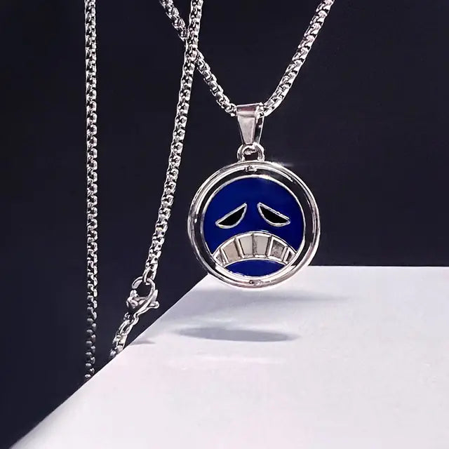 Ace Necklace for Women Men Anime Metal Necklaces Jewelry